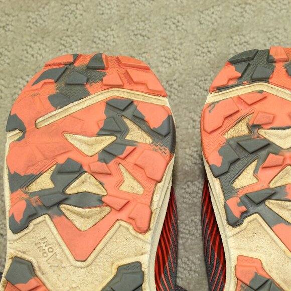 Size 8 - Hoka One One Torrent 2 Orange Grey Hiking Trail Sneakers - Picture 7 of 9